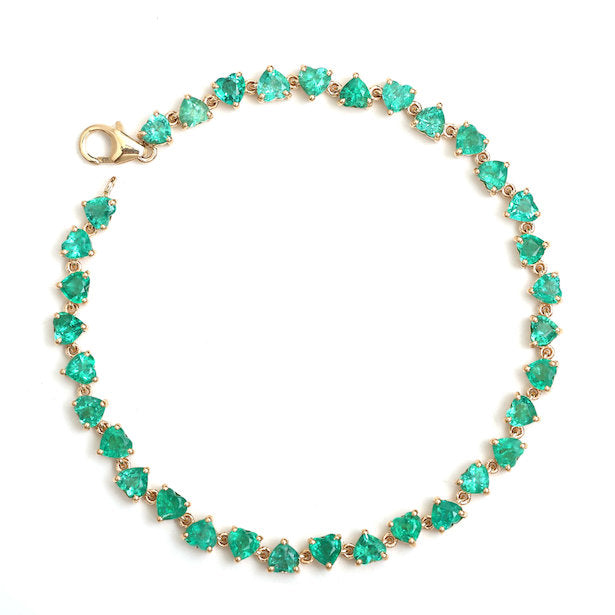 JPBRC-250/1215 Emerald Bracelet | 18K