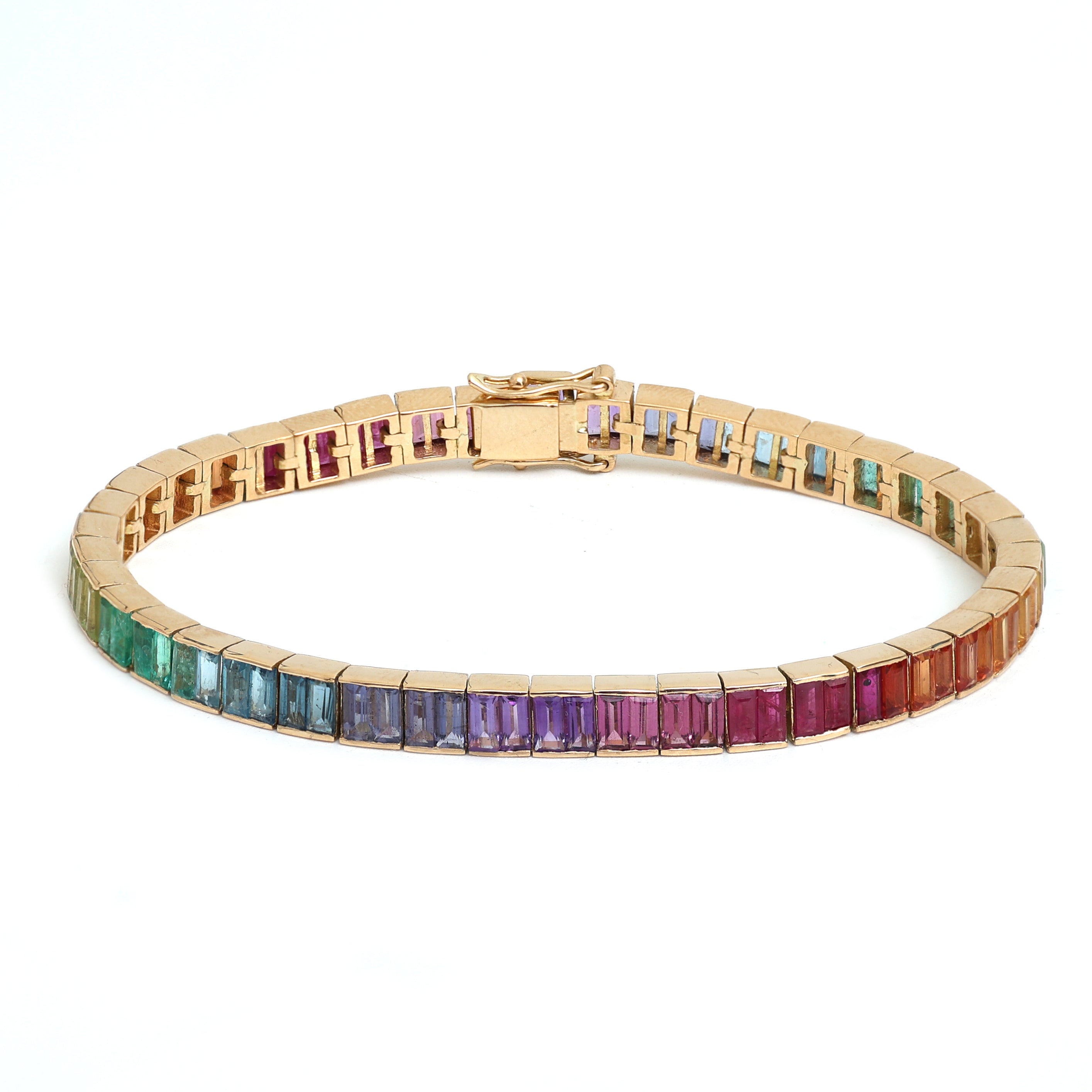 JPBRC-299/1939 Rainbow Bracelet | 18K