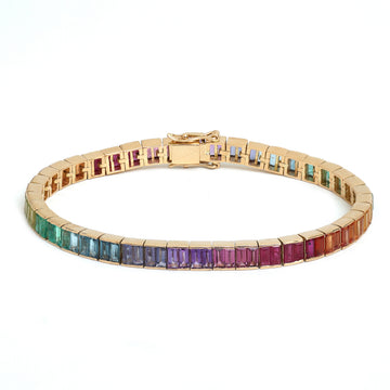 JPBRC-299/1939 Rainbow Bracelet | 18K