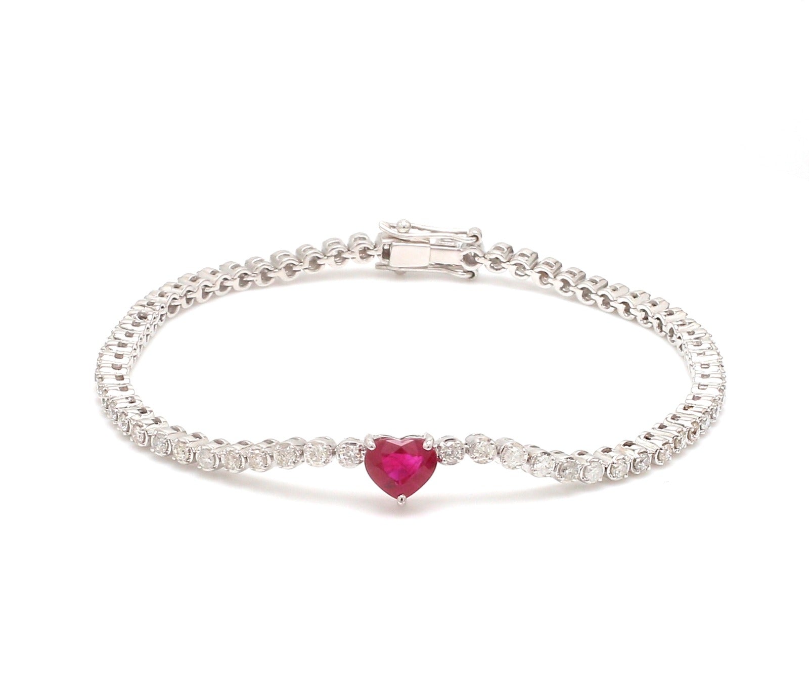 JPBRC-301/1977 Ruby Bracelet | 18K