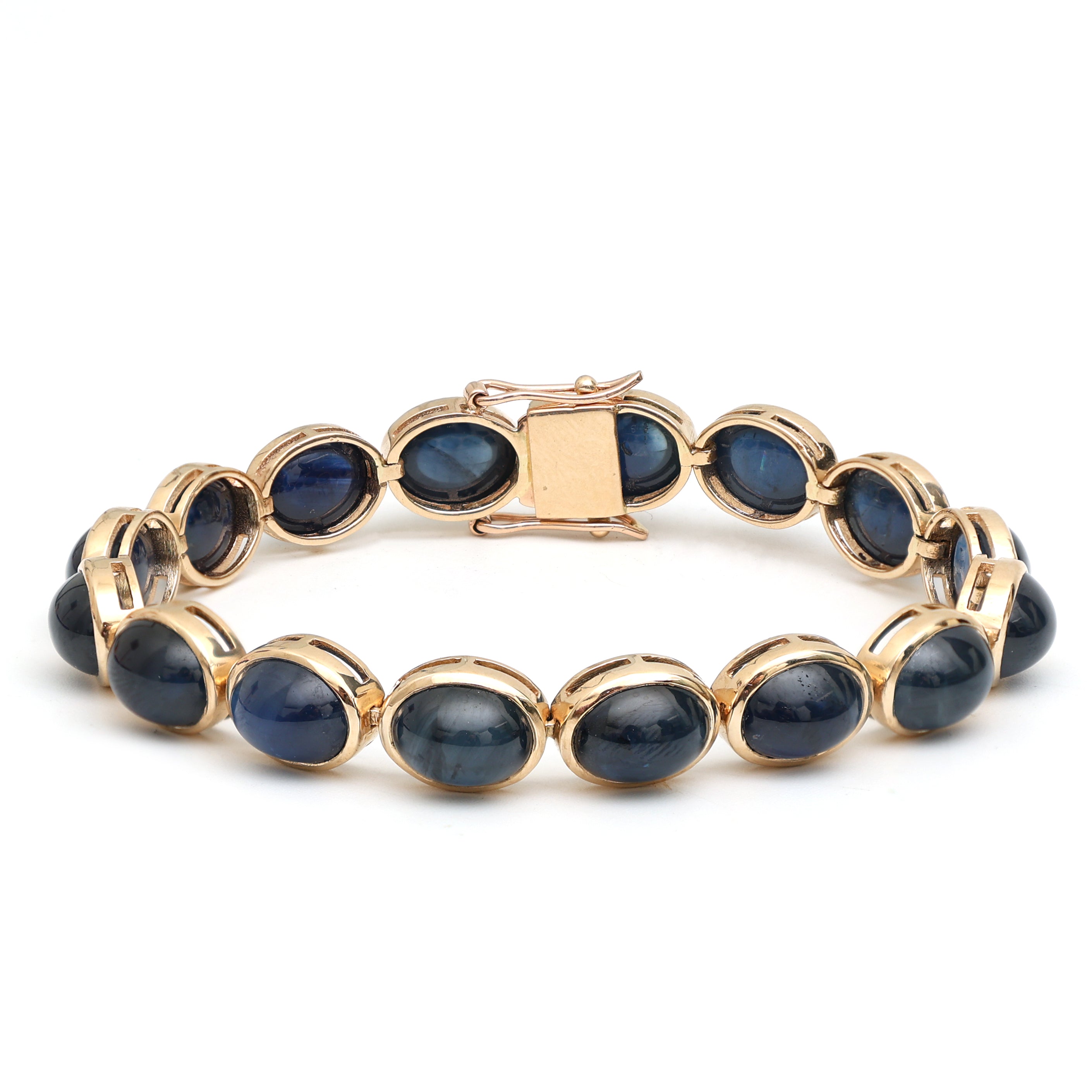 JPBRC-344/2354 Blue Sapphire Bracelet | 14K