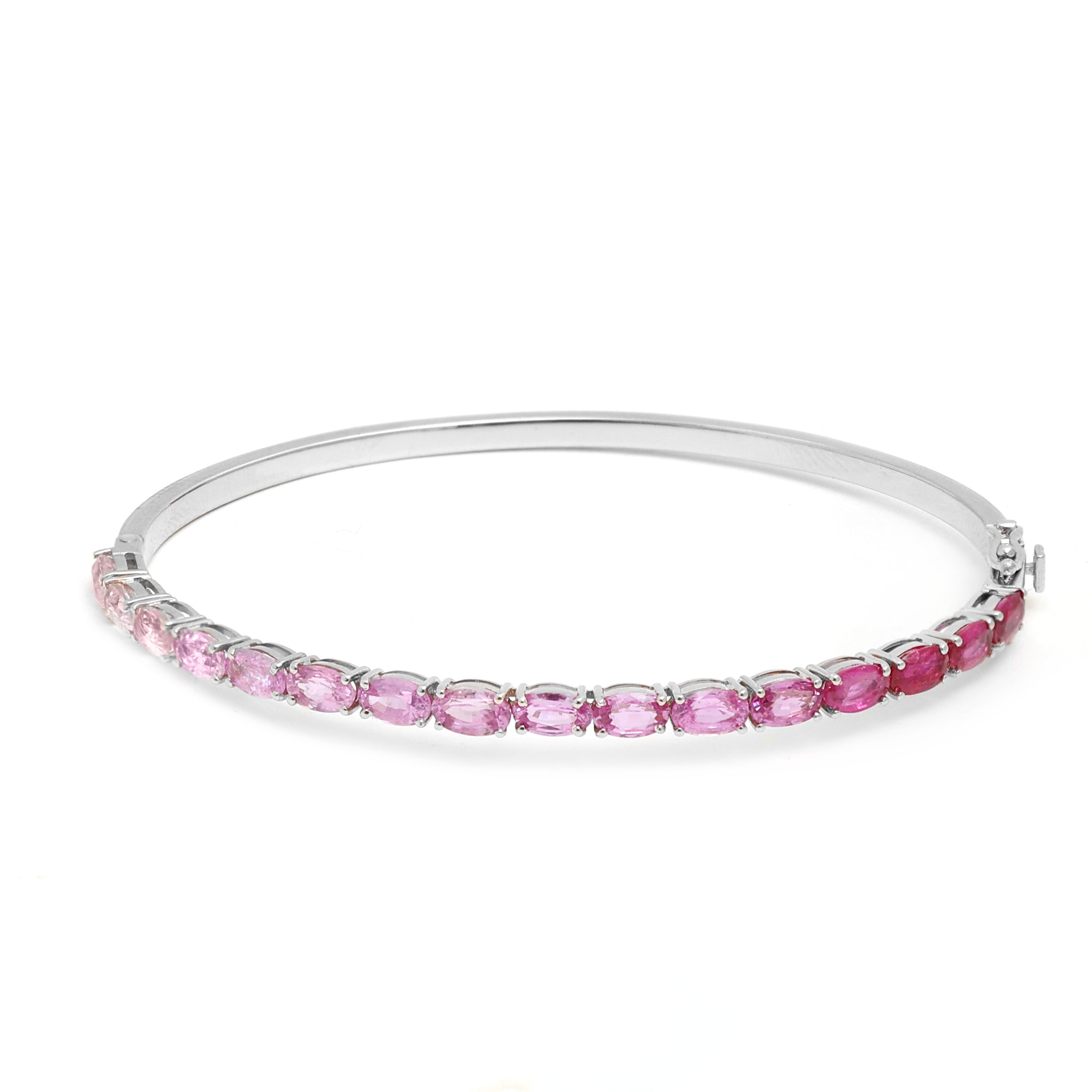 JPBRC-438/2984 Pink Sapphire Bracelet | 18K