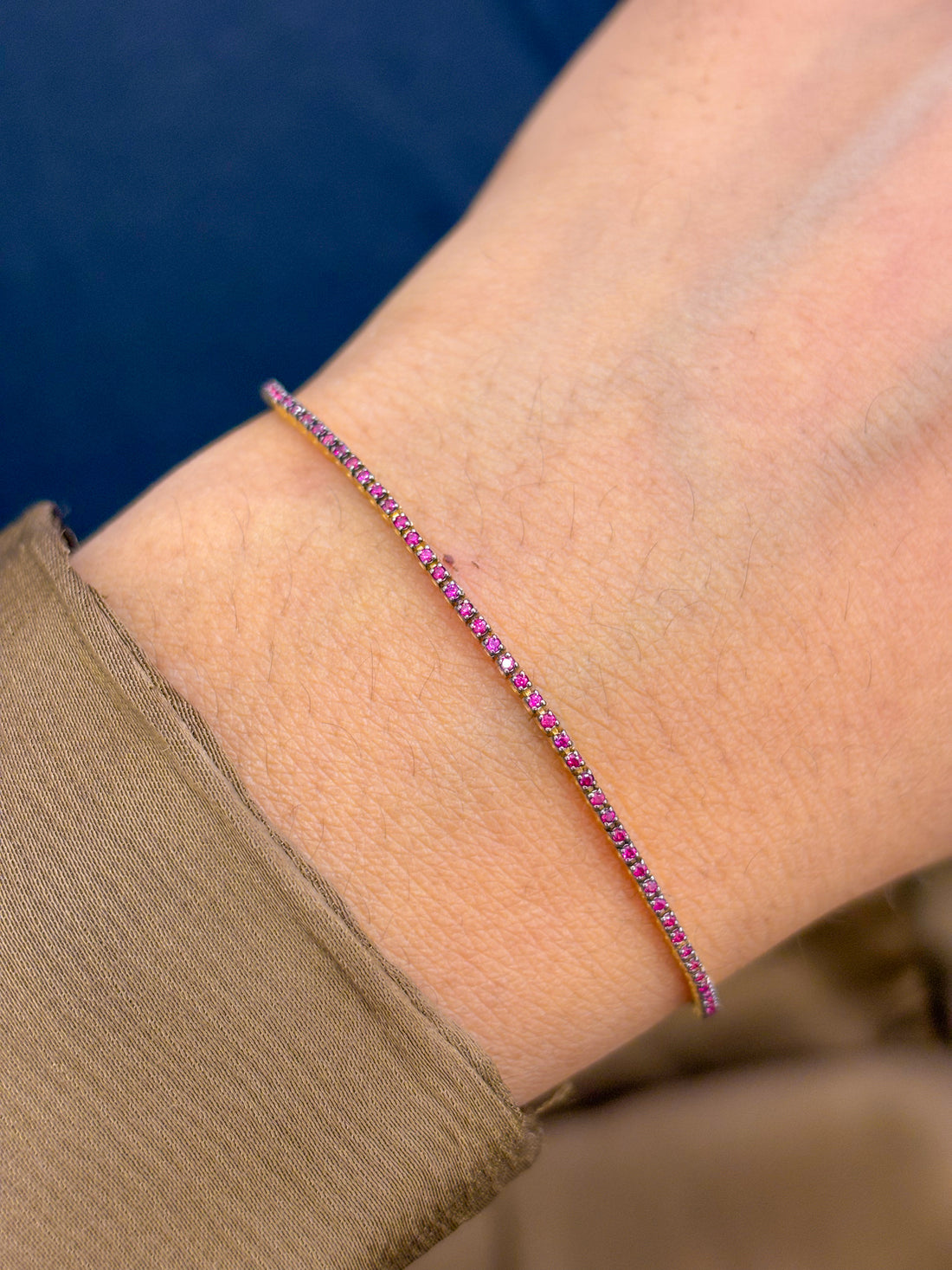 JPBRC-458/3057 Ruby Bracelet | 18K