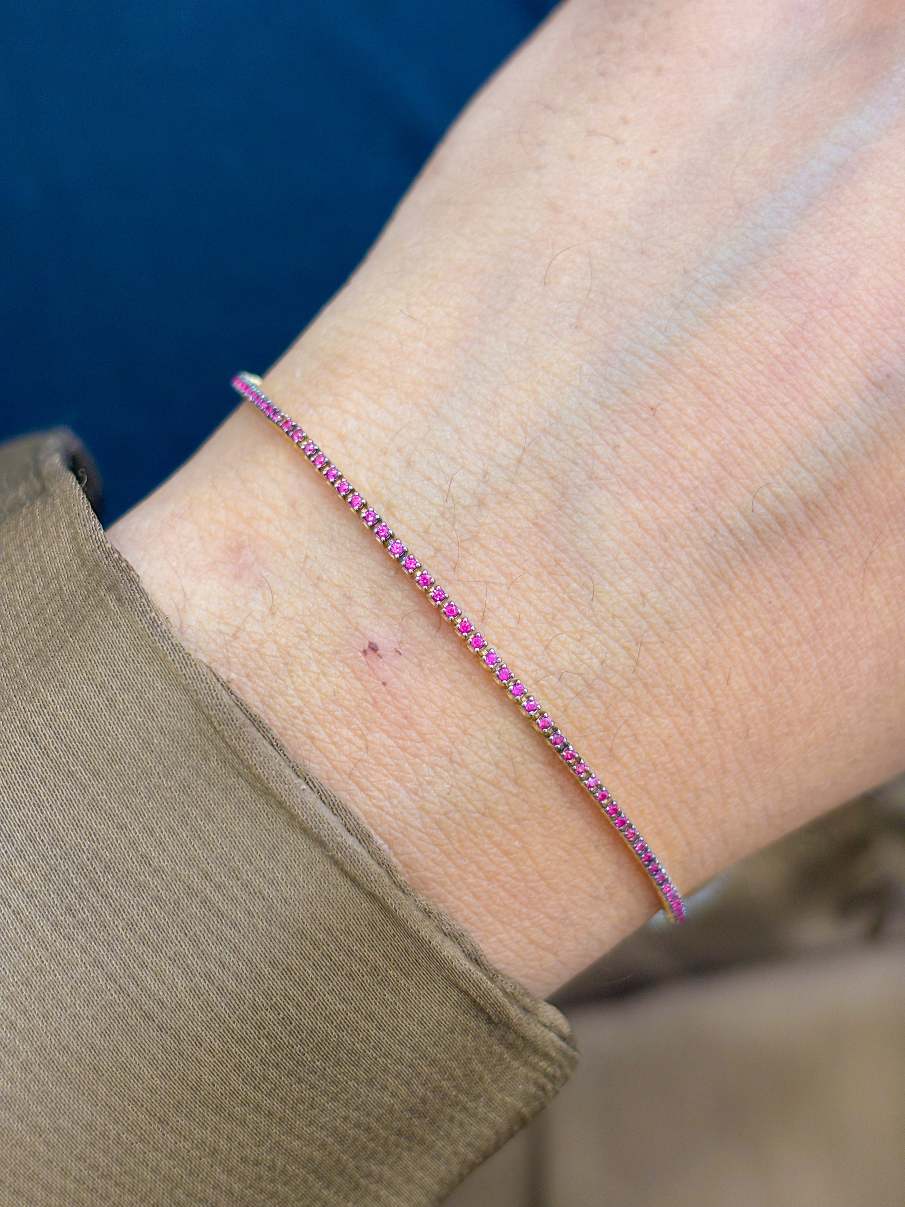 JPBRC-459/3058 Ruby Bracelet | 18K