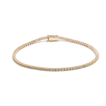 JPBRC-492/3200 Yellow Sapphire Bracelet | 14K