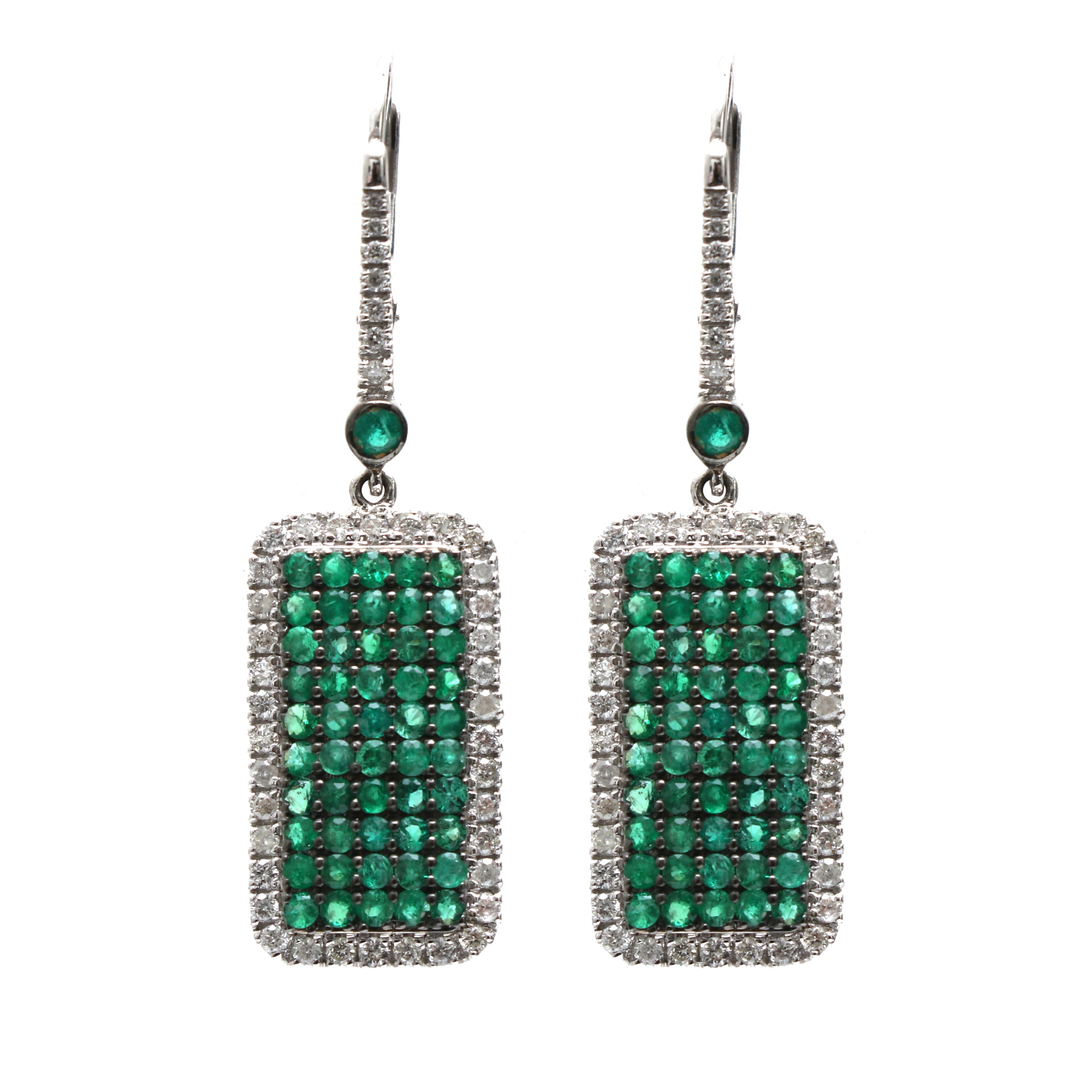 JPERG-137/1267 Emerald Earring | 18K