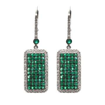 JPERG-137/1267 Emerald Earring | 18K