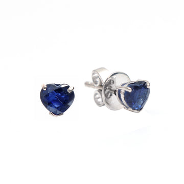 JPERG-144/1272 Blue Sapphire Studs  Earring | 18K