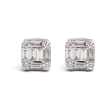 JPERG-1871/7023 Diamond Studs Earring | 18K