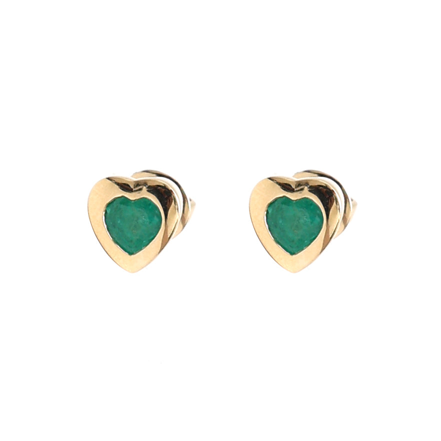 JPERG-2347/8341 Emerald Earring | 18K