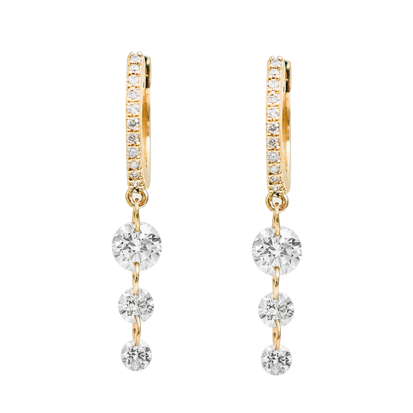 JPERG-3460/8957 Diamond Earring | 14K