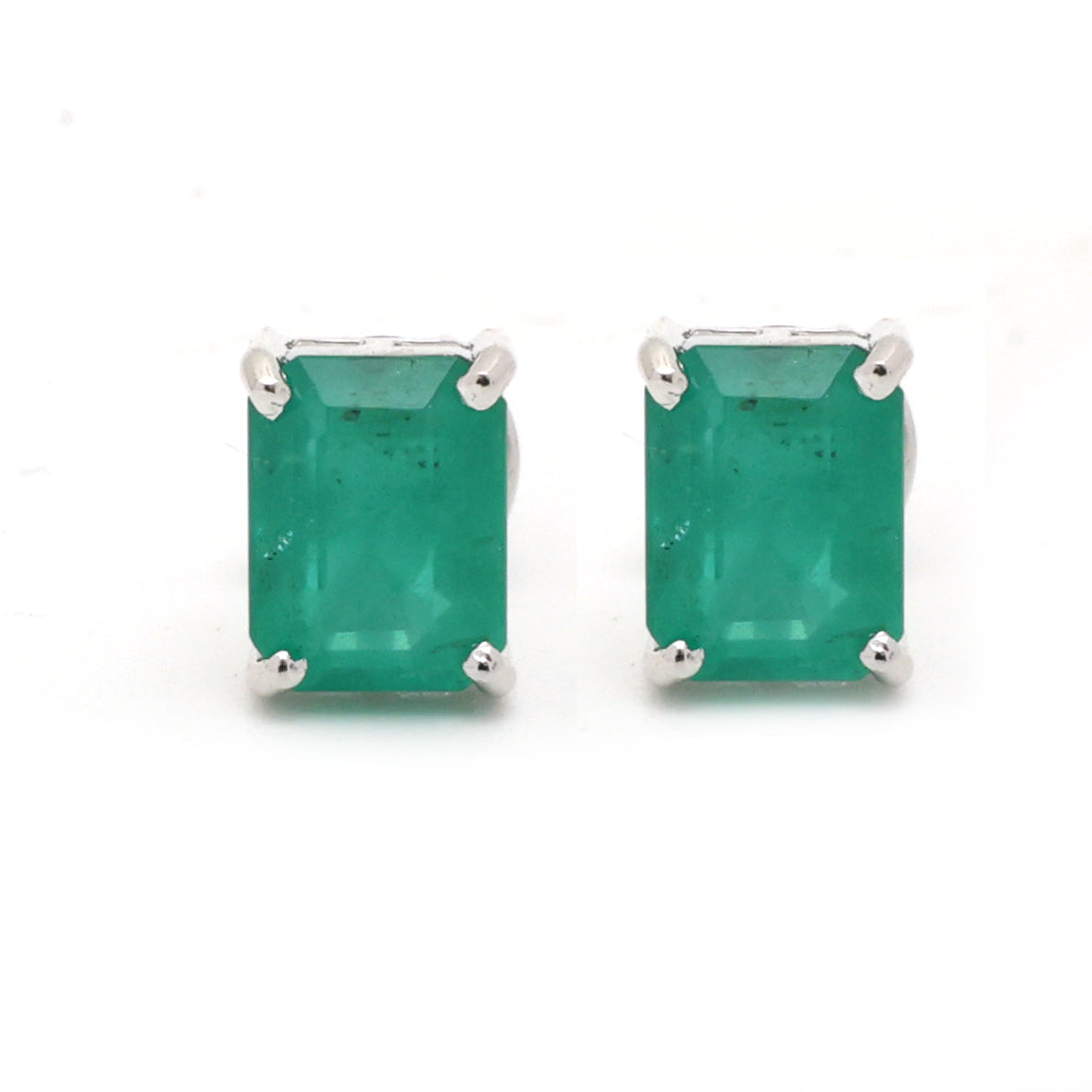 JPERG-3486/9293 Emerald Earring | 18K