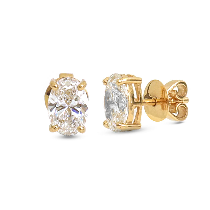 JPERG-3601/9813 Lab Grown Diamond Earring | 14K