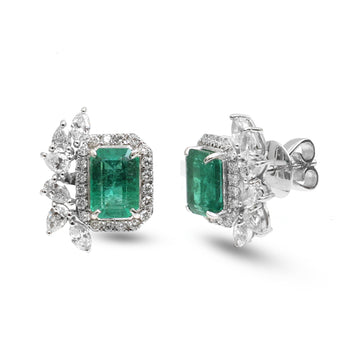 JPERG-3649/10099 Diamond Earring | 18K