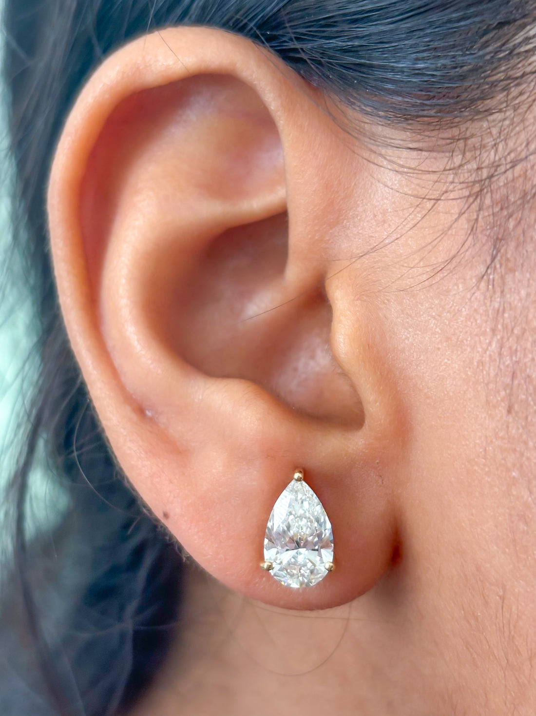 JPERG-3709/10310 Lab Grown Diamond Earring | 14K