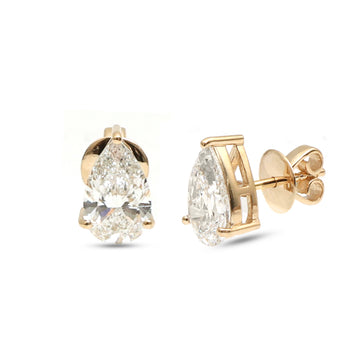 JPERG-3709/10310 Lab Grown Diamond Earring | 14K