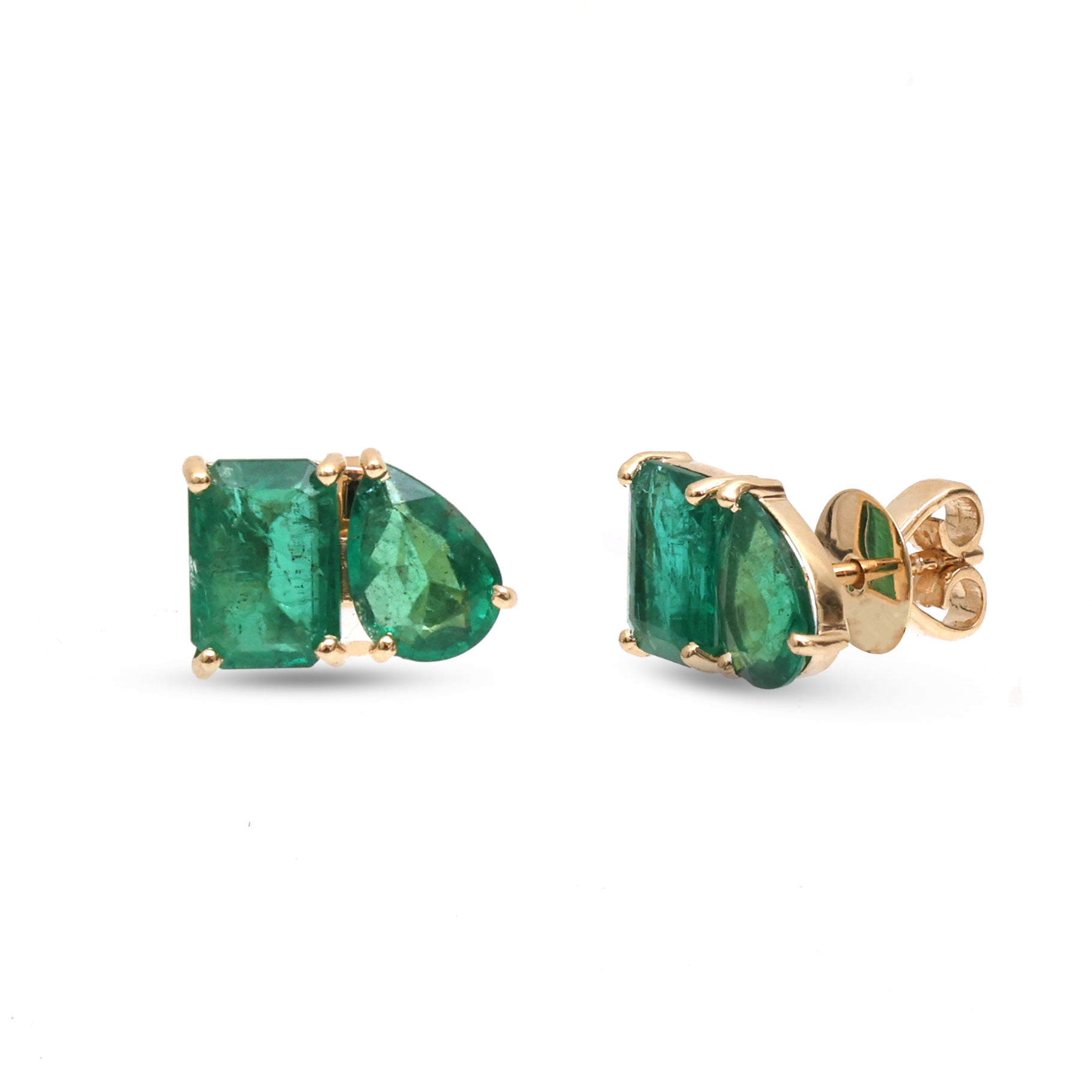 JPERG-3737/10387 Emerald Earring | 14K