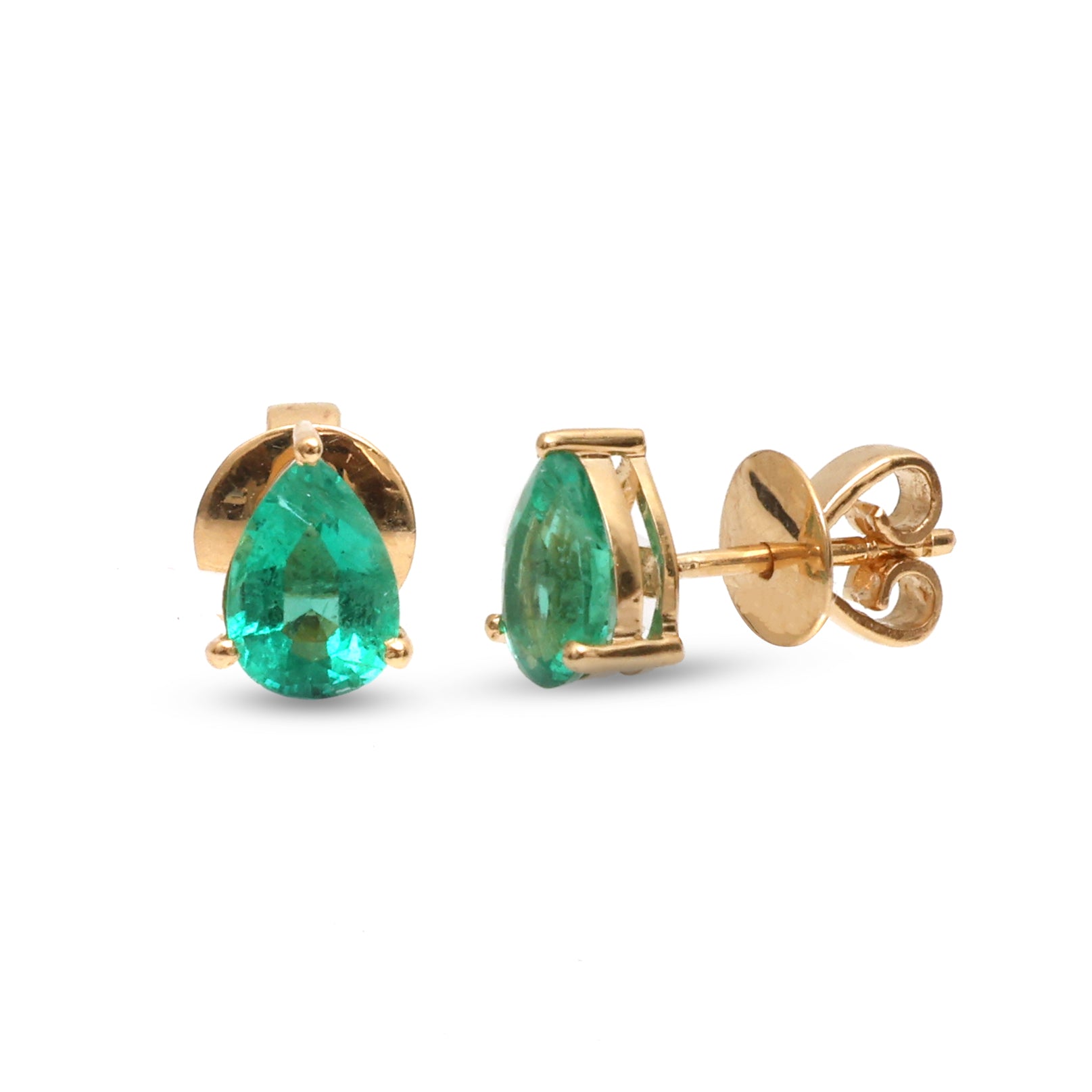 JPERG-3740/10390 Emerald Earring | 18K