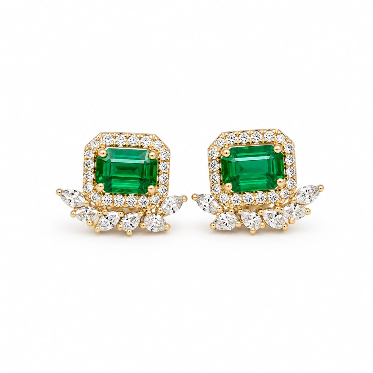 JPERG-3746/10427 Diamond Earring | 18K