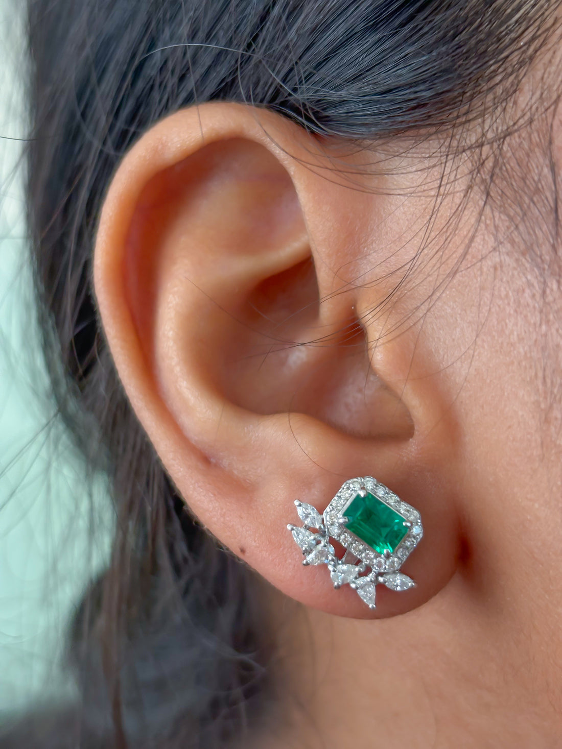 JPERG-3751/10432 Diamond Earring | 18K