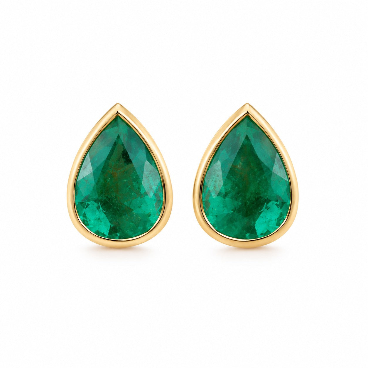 JPERG-3756/10445 Emerald Earring | 18K