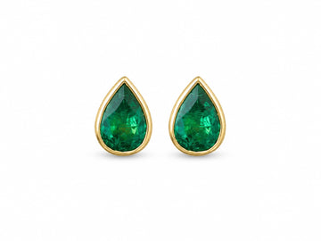 JPERG-3757/10461 Emerald Earring | 18K