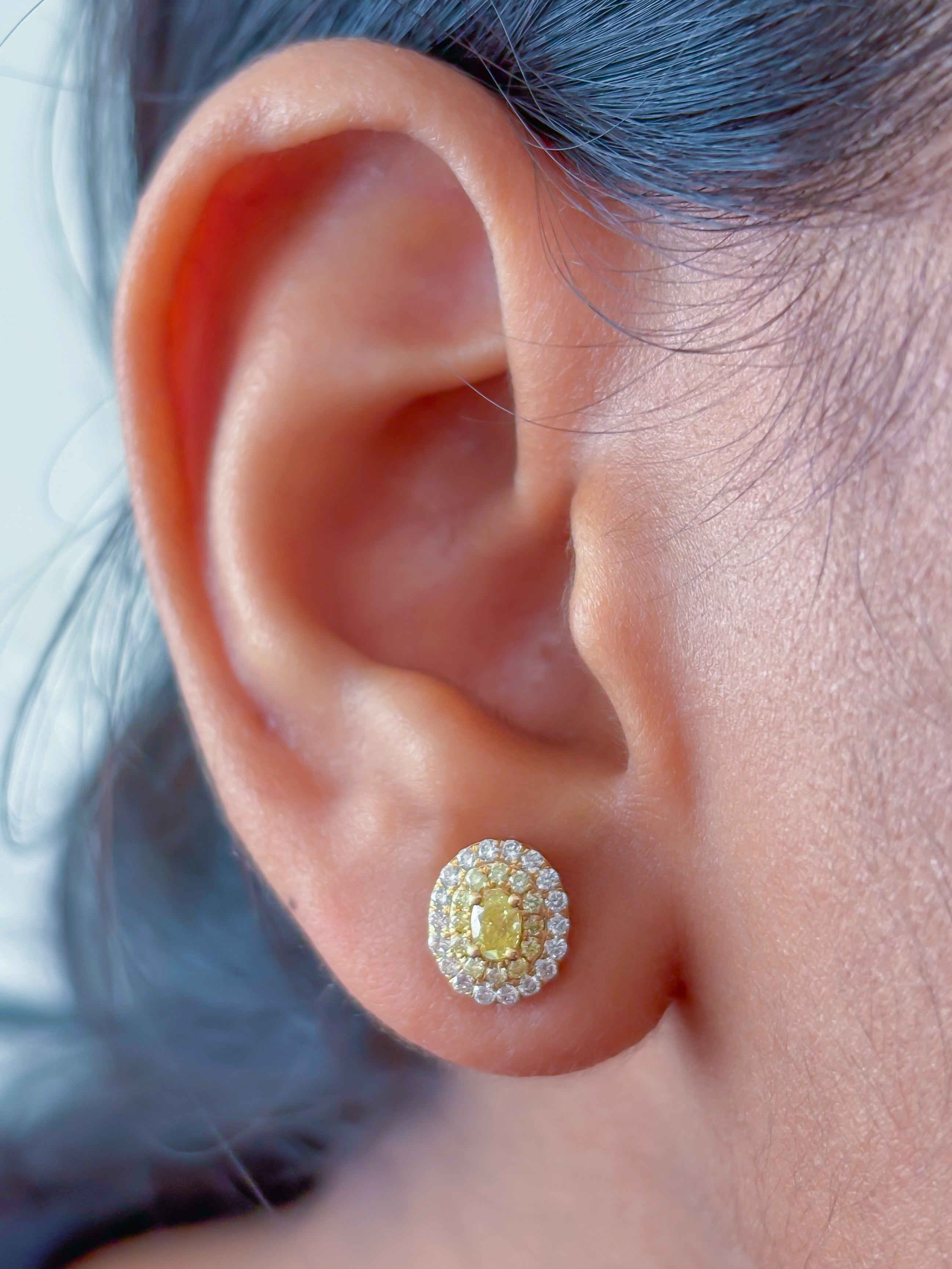 JPERG-3768/10486 Diamond Earring | 18K