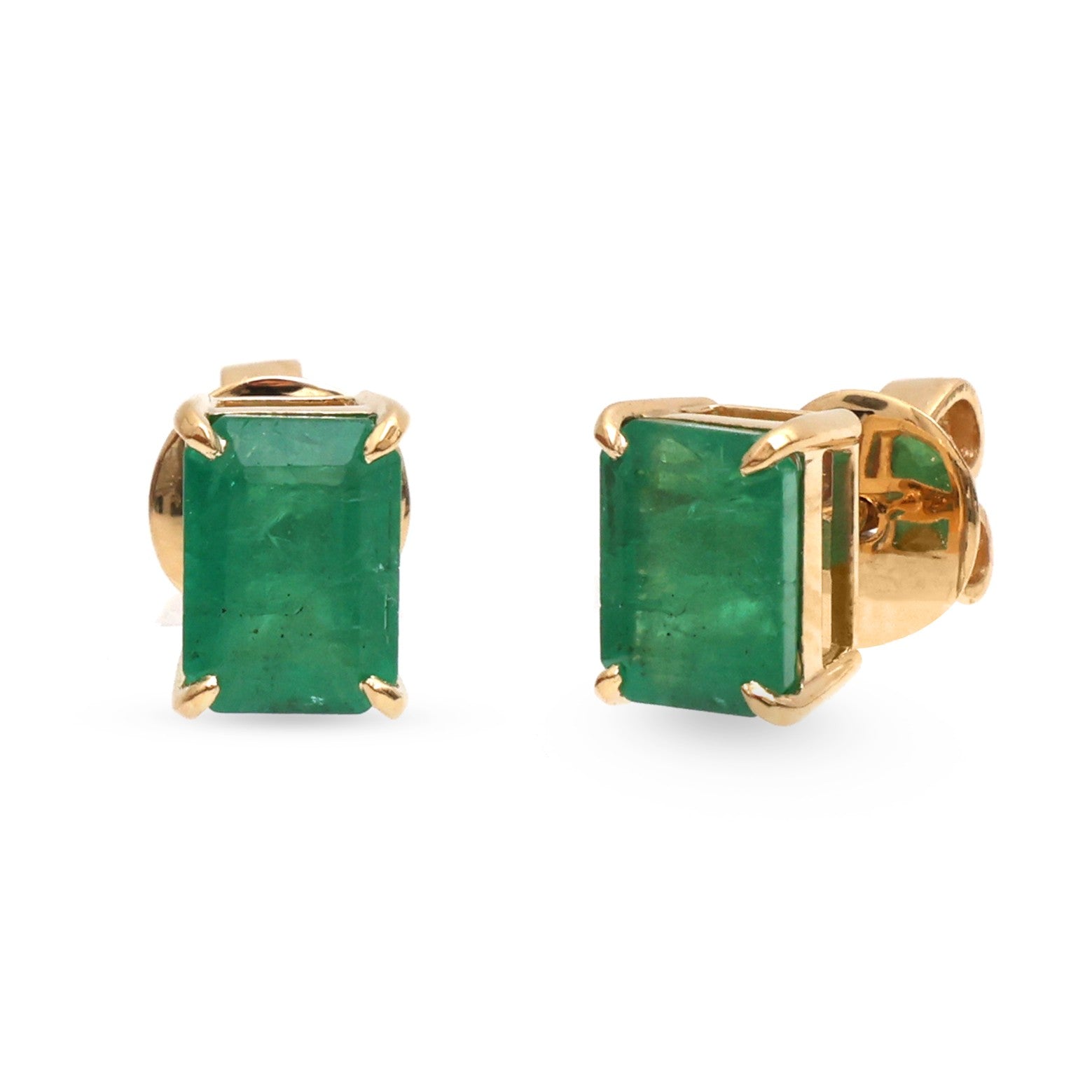 JPERG-3810/10590 Emerald Earring | 18K