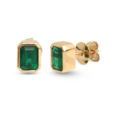 JPERG-3820/10618 Emerald Earring | 18K