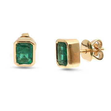 JPERG-3821/10619 Emerald Earring | 18K