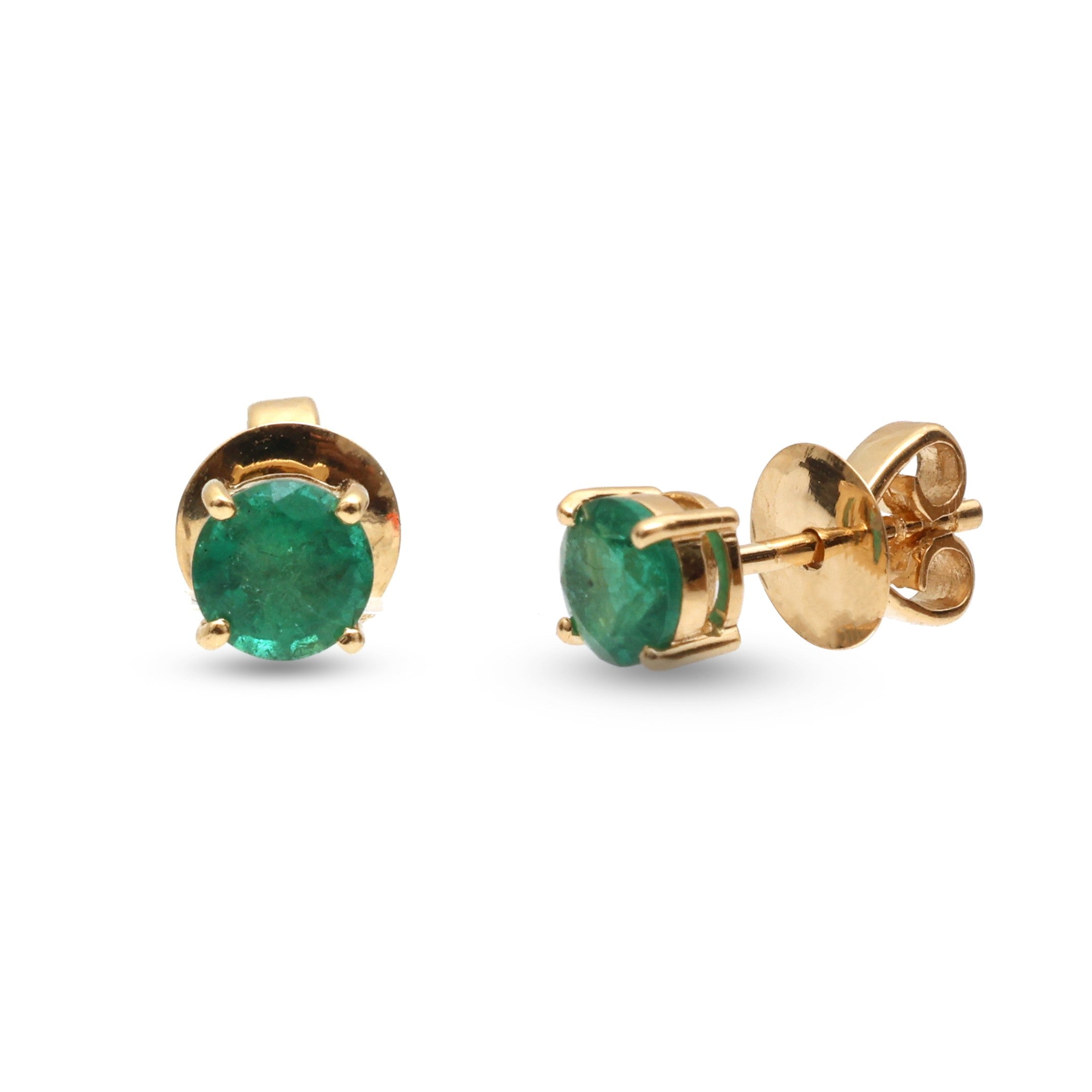 JPERG-3843/10656 Emerald Earring | 18K