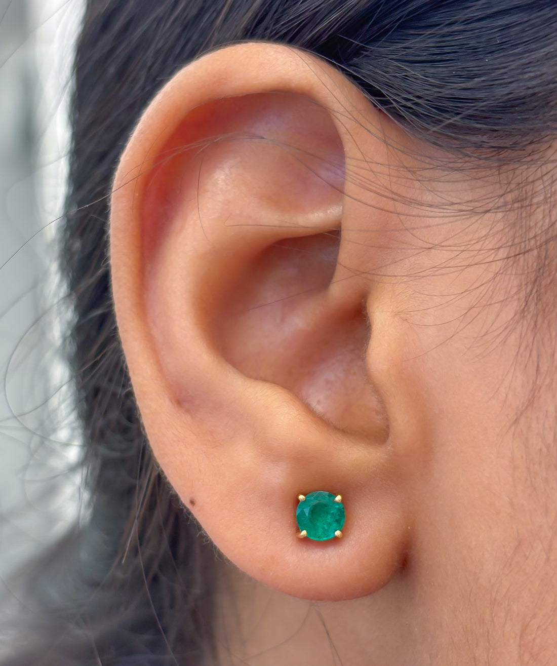 JPERG-3844/10657 Emerald Earring | 18K
