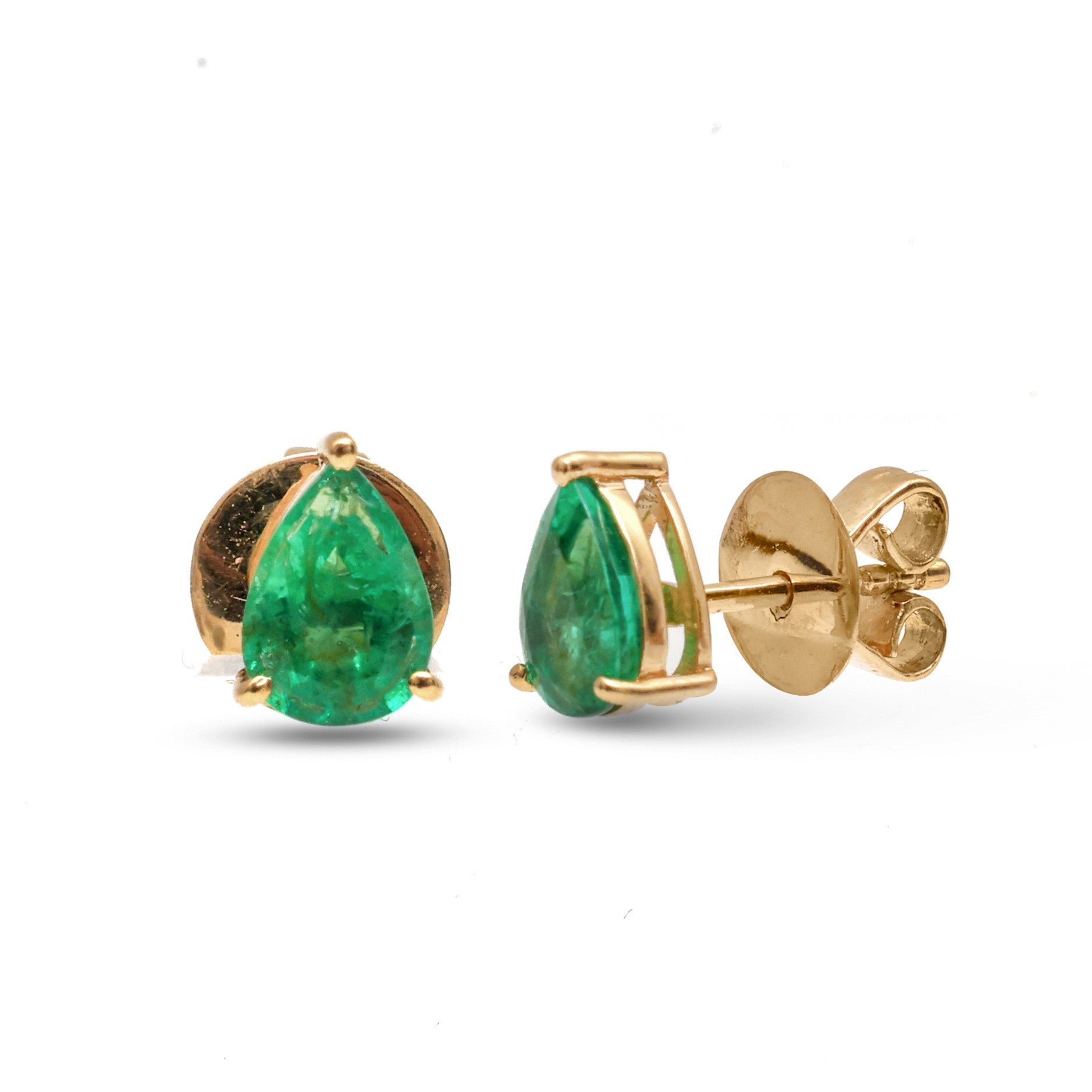 JPERG-3847/10665 Emerald Earring | 18K