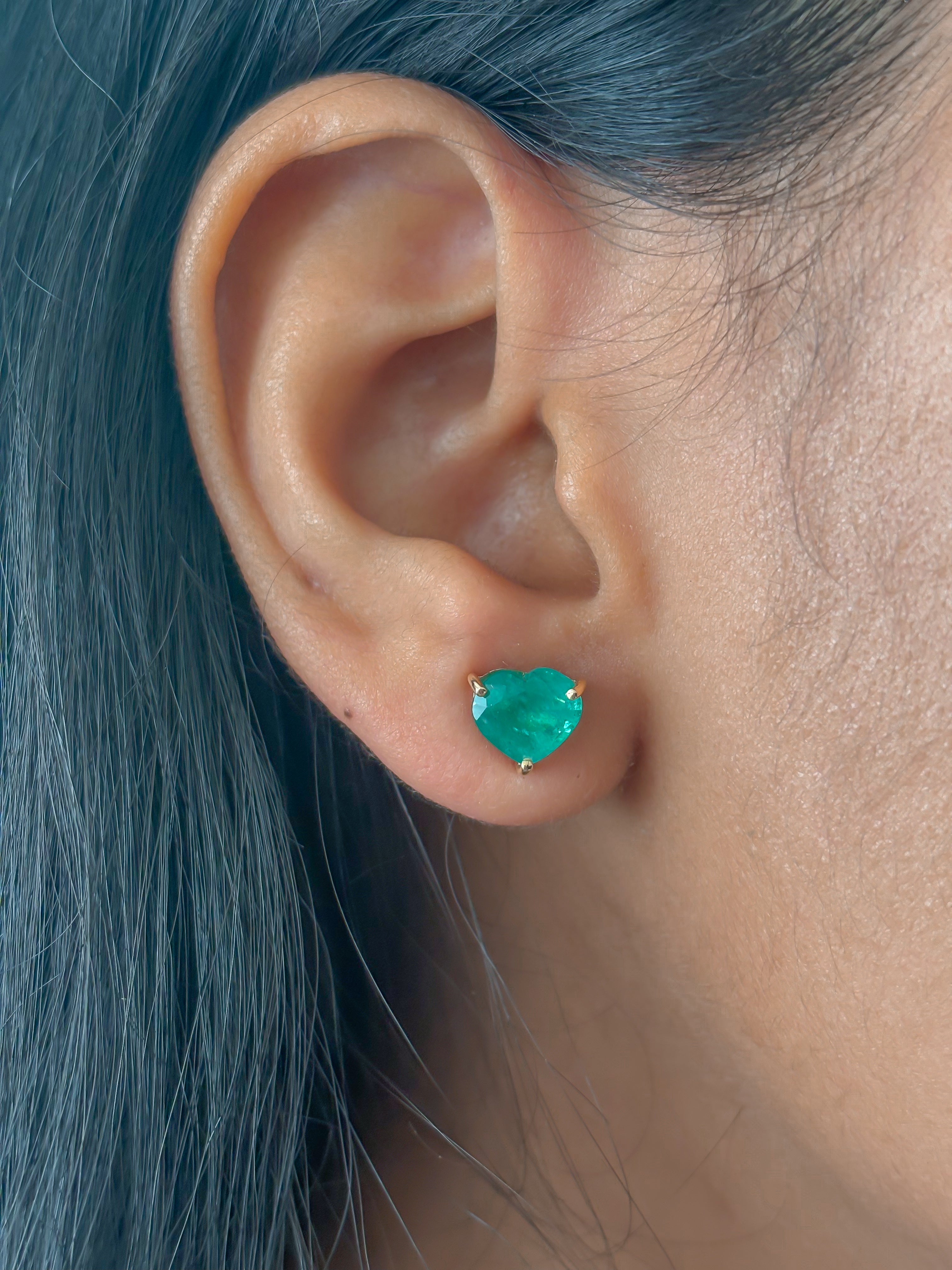 JPERG-3898/10784 Emerald Earring | 18K