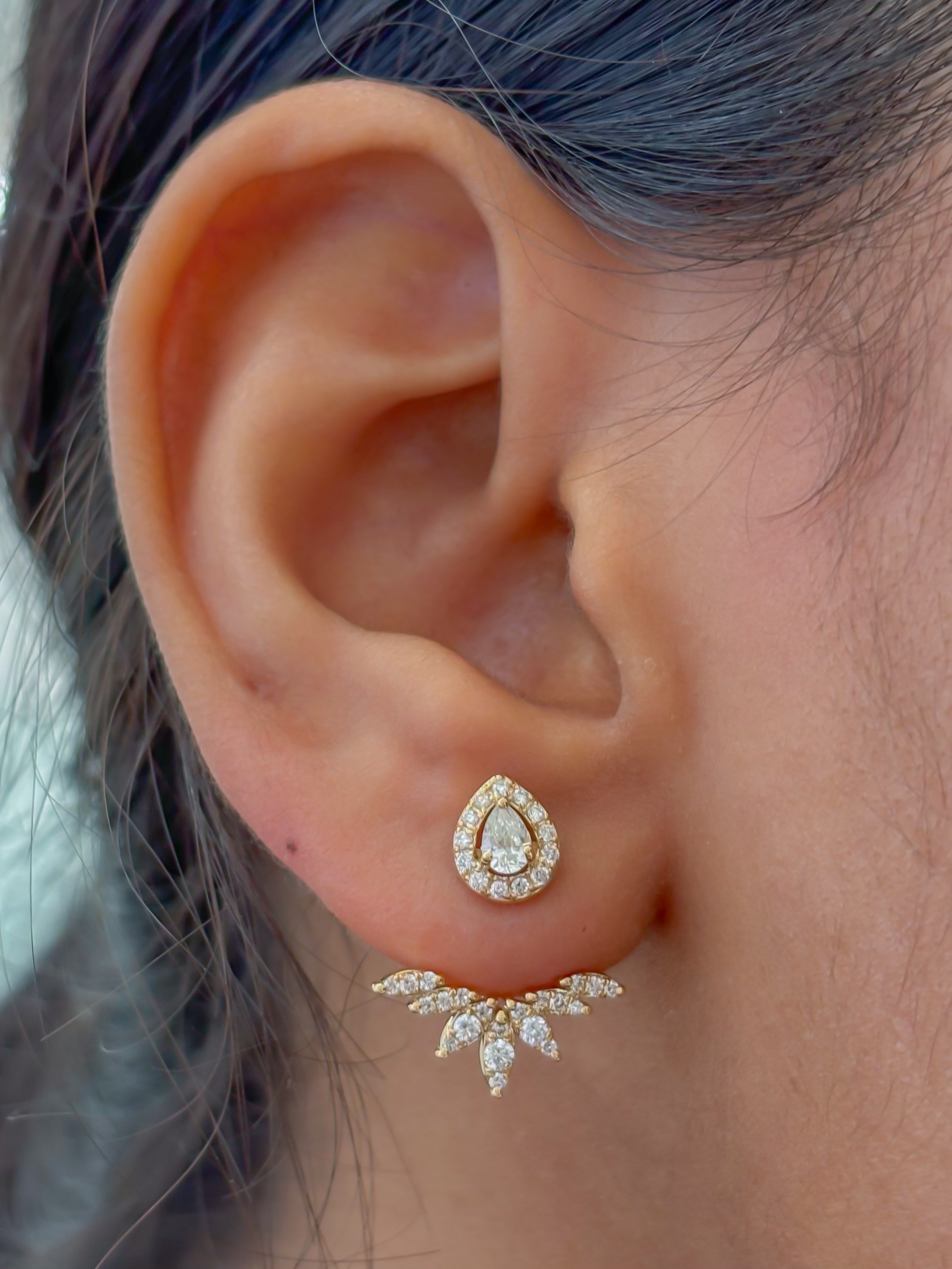 JPERG-3901/10791 Diamond Earring | 18K