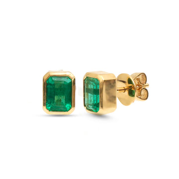 JPERG-3911/10820 Emerald Earring | 18K