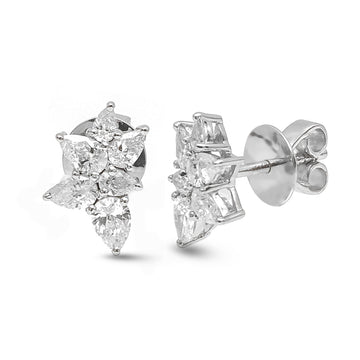 JPERG-3921/10842 Diamond Earring | 18K