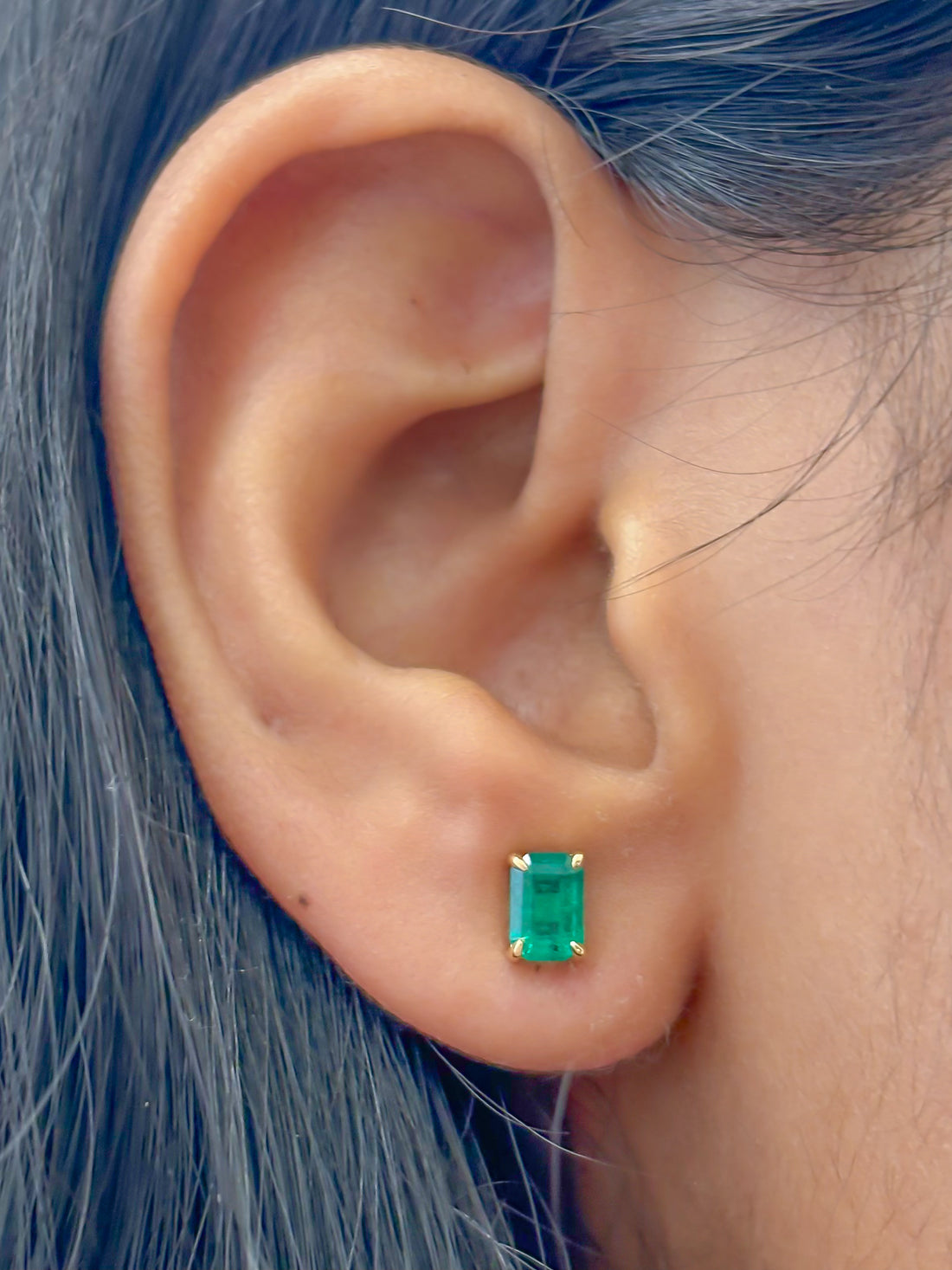 JPERG-4055/11115 Emerald Earring | 18K