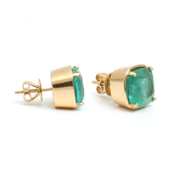 JPERG-4071/11158 Emerald Earring | 18K