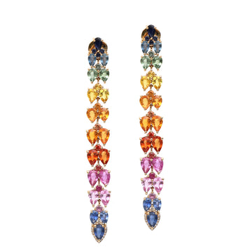 JPERG-409/2214 Rainbow Earring | 18K