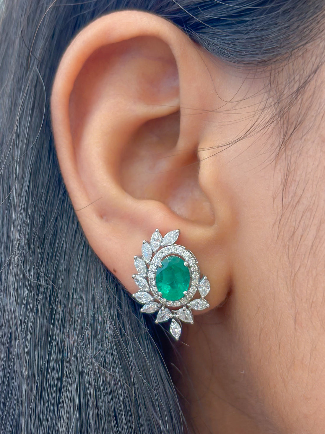 JPERG-4218/11704 Diamond Earring | 18K