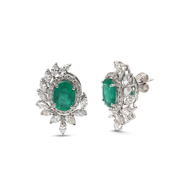 JPERG-4218/11704 Diamond Earring | 18K