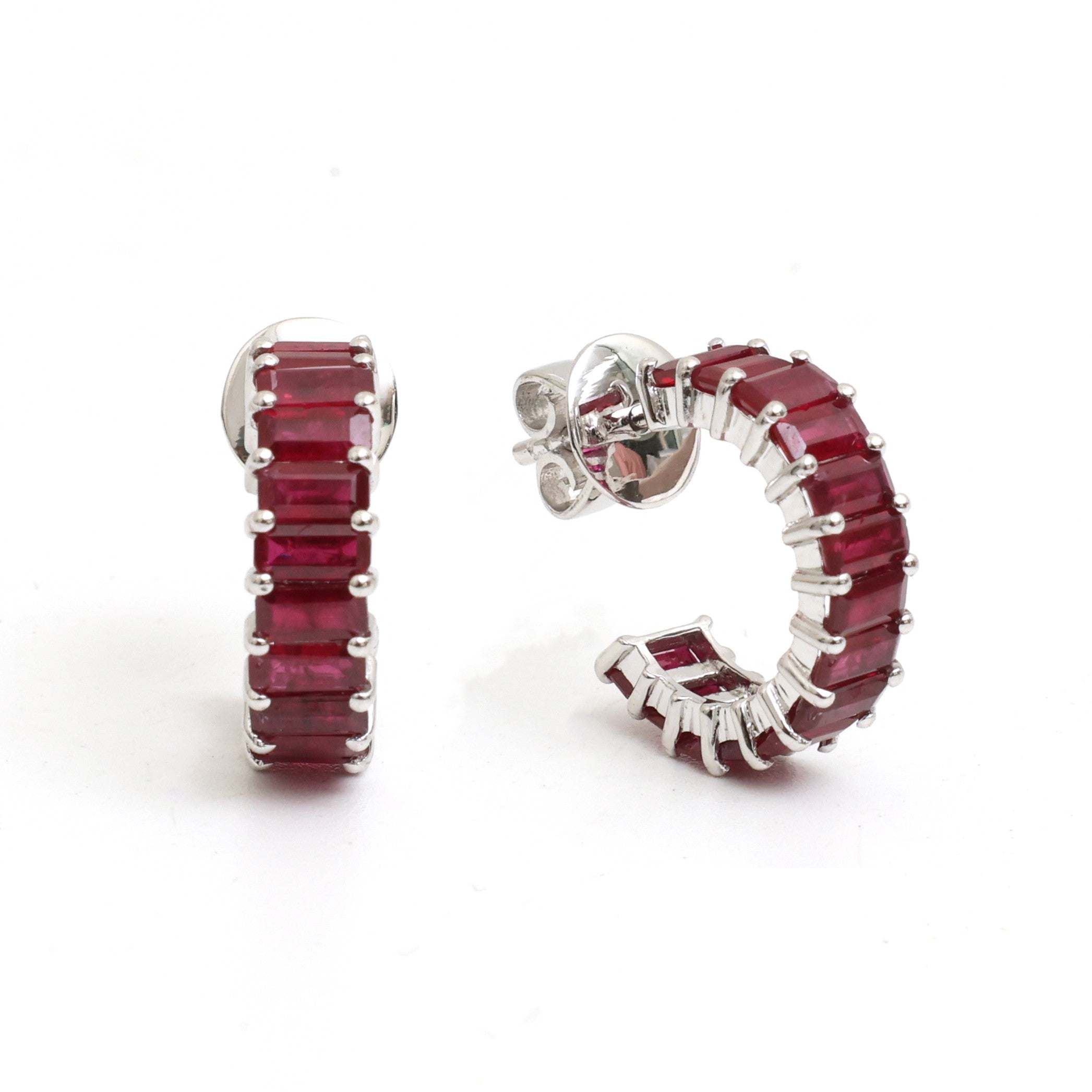 JPERG-4253/11845 Ruby Earring | 18K
