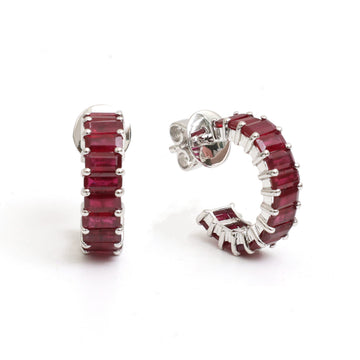 JPERG-4253/11845 Ruby Earring | 18K