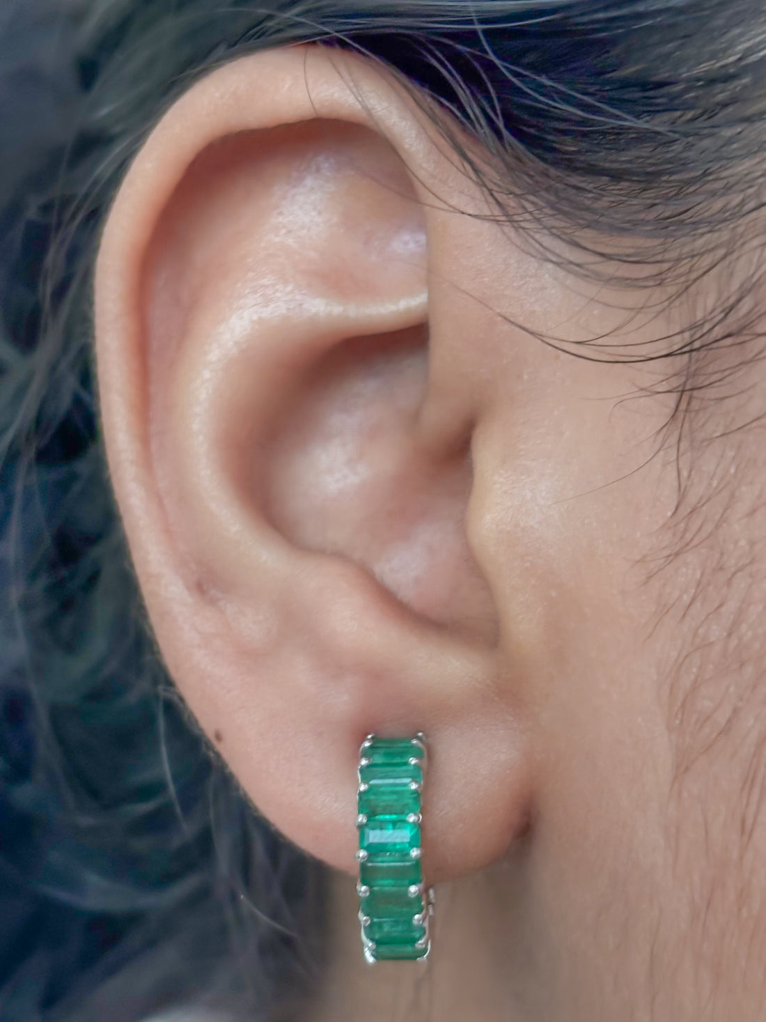 JPERG-4337/12055 Emerald Earring | 18K
