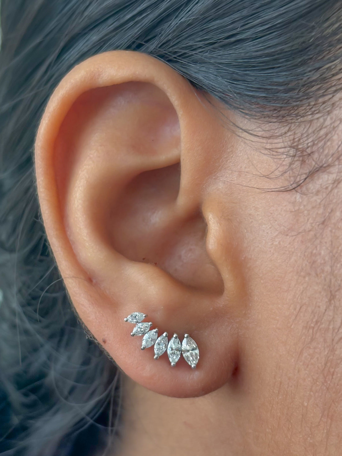 JPERG-4376/12223 Diamond Earring | 18K