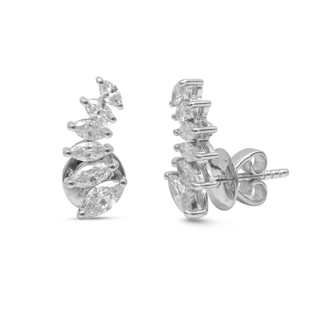 JPERG-4376/12223 Diamond Earring | 18K