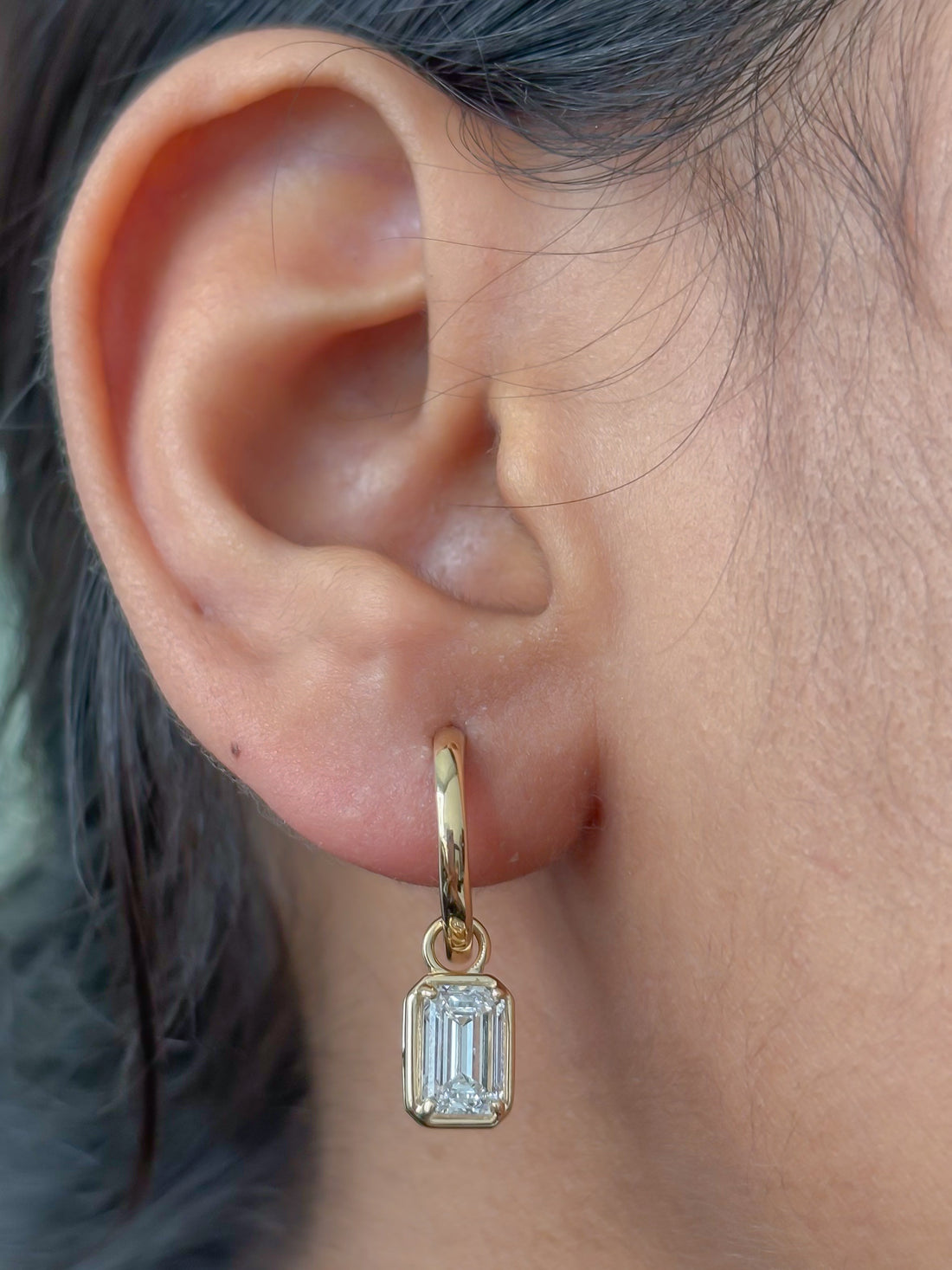 JPERG-4386/12265 Lab Grown Diamond Earring | 14K