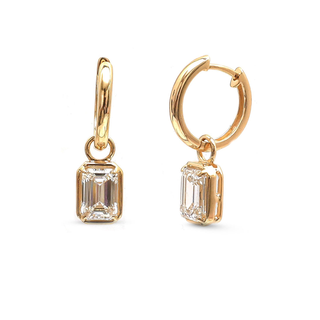 JPERG-4386/12265 Lab Grown Diamond Earring | 14K