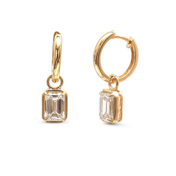JPERG-4387/12266 Lab Grown Diamond Earring | 14K